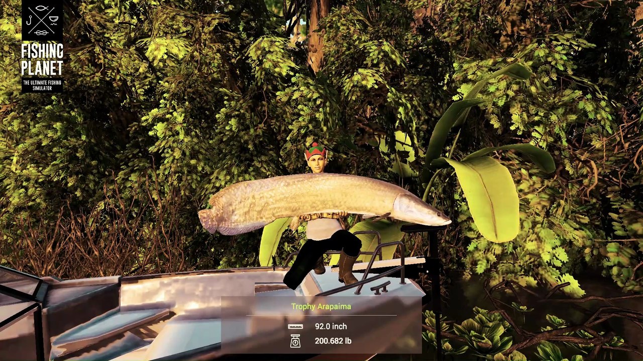 How to catch Trophy Arapaima at Maku-Maku Lake ~ Fishing Planet