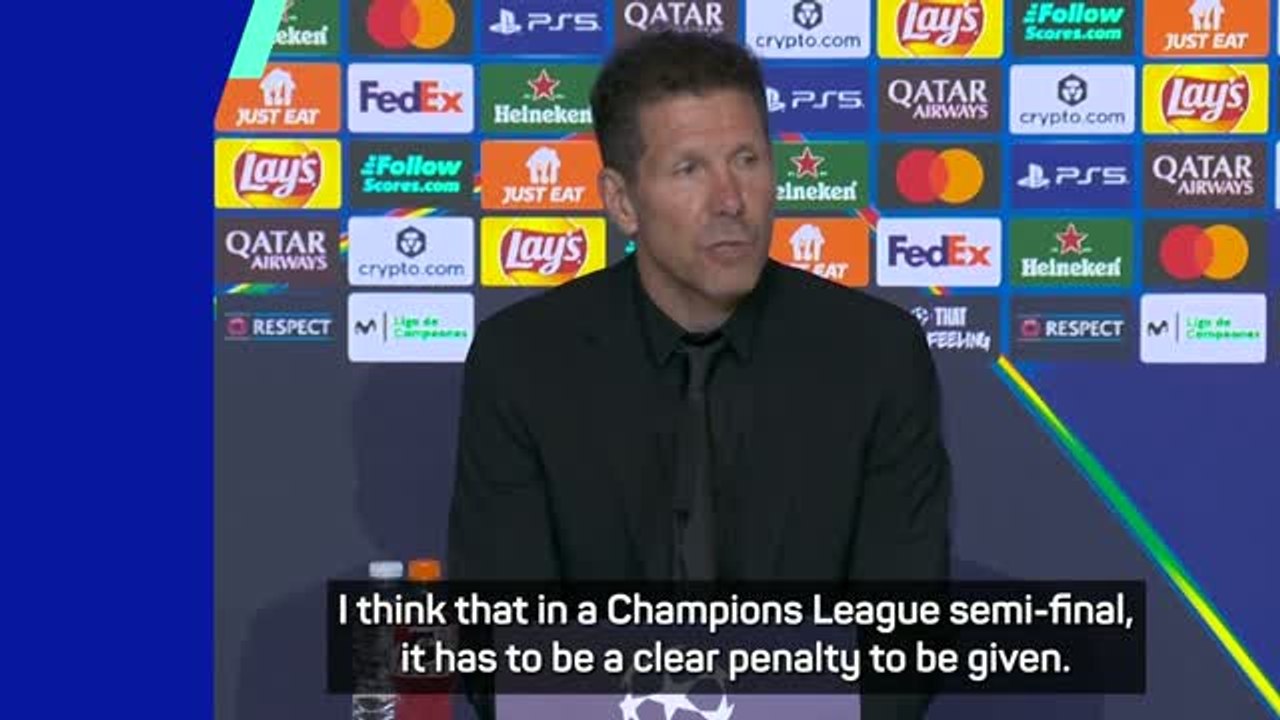Sometimes VAR gives and sometimes VAR takes away - Simeone