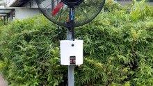 Mingletec BLDC wall mounted industrial mist fan #mingletec #BLDC #wallmount #industrialfan #mistfan #watersprayfan #manufacturer #supplier #outdoot #fyp