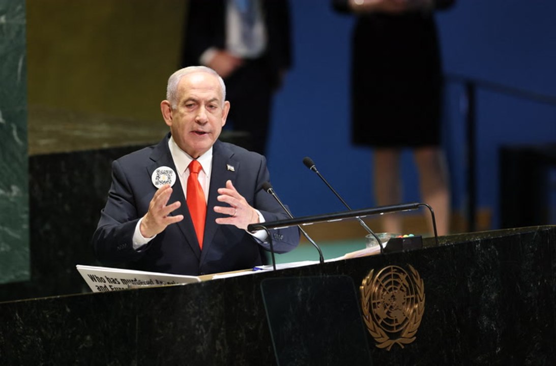 Israel va a “terminar el trabajo” en la Franja de Gaza, dice Netanyahu ante la ONU
