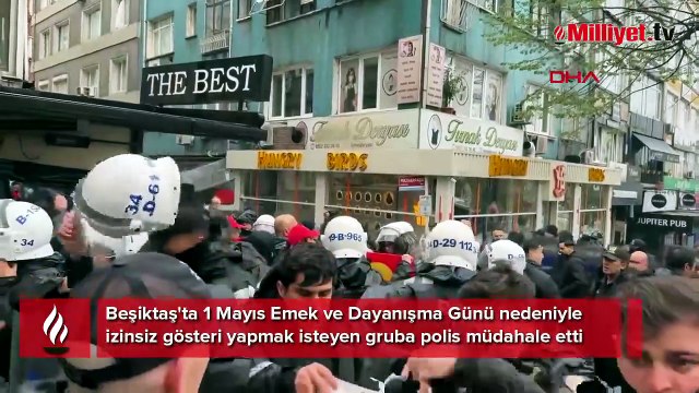 İstanbul'da 1 Mayıs! Polis müdahalesi geldi, gözaltılar var... Taksim, Şişli, Beşiktaş ve Kadıköy'de son durum