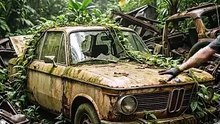 ASMR Deep Clean- Abandoned BMW First Wash in Years 🧽