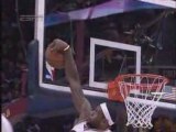 LeBron James Traps Rajon Rondo's Layup Against the Glass