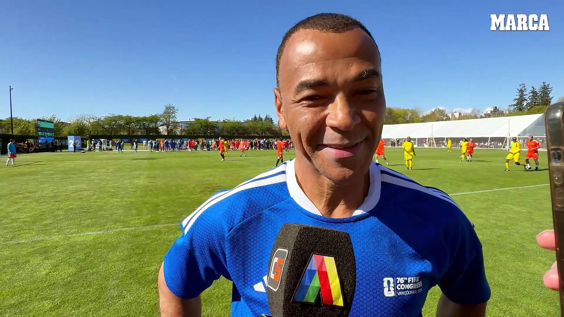 Cafú: "La ley Vinicius me parece fantástica"