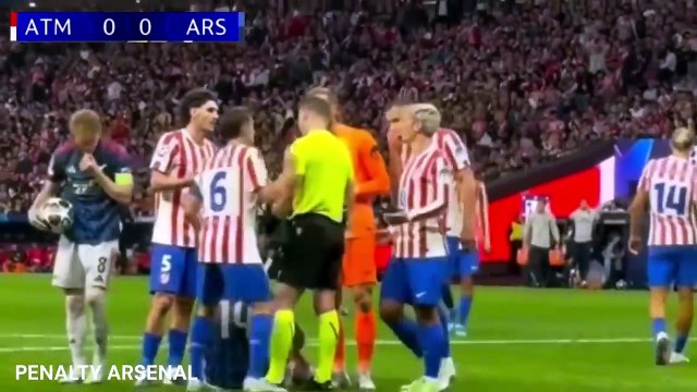 Atletico Madrid vs Arsenal 1-1 Highlights & All Goals (UEFA Champions League) Atletico Arsenal