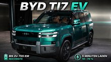BYD Fang Cheng Bao Ti7 EV Flash Charging Edition: Ultra schnell laden