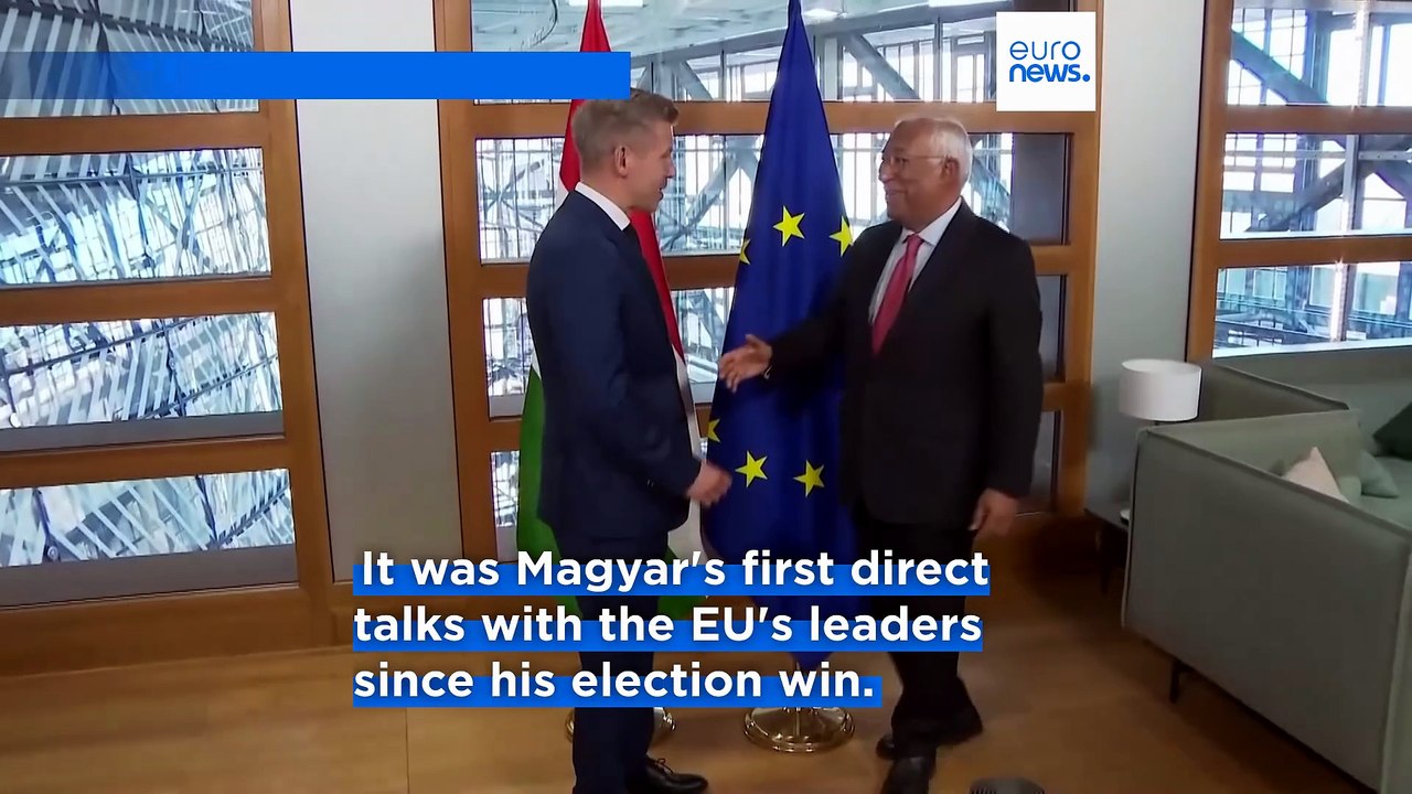 Magyar says EU money to arrive in Hungary 'soon' after meeting with von der Leyen