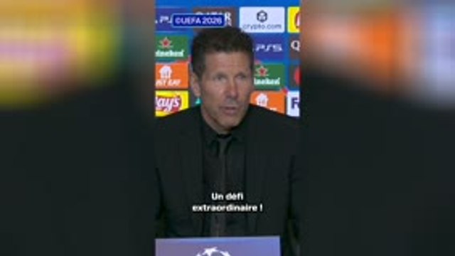 Atlético - Simeone prêt à relever un défi extraordinaire à Londres au match retour