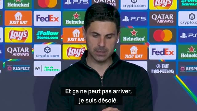 Arsenal - Hors de lui et furieux, Arteta dézingue l'arbitrage et la VAR