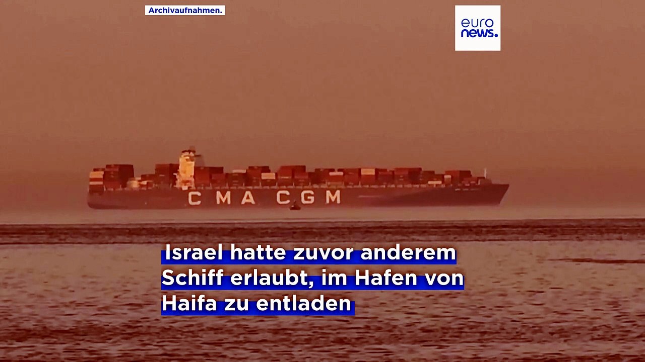 Ukraine bittet Israel russischen Frachter mit gestohlenem Getreide zu beschlagnahmen