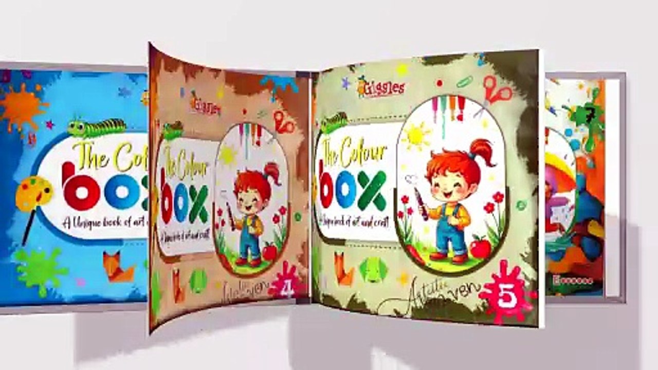 Colour Box – Creative Art & Craft Books for Classes 1–8 | For Schools
