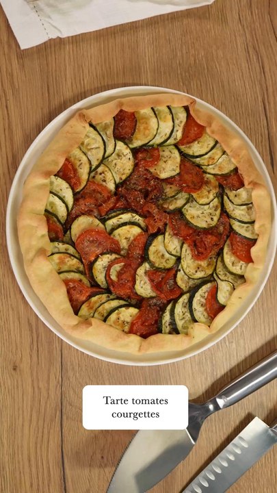tarte tomates courgettes