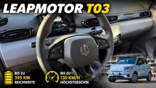 Leapmotor T03 kompakt: Preis-Leistung des City-Elektroautos