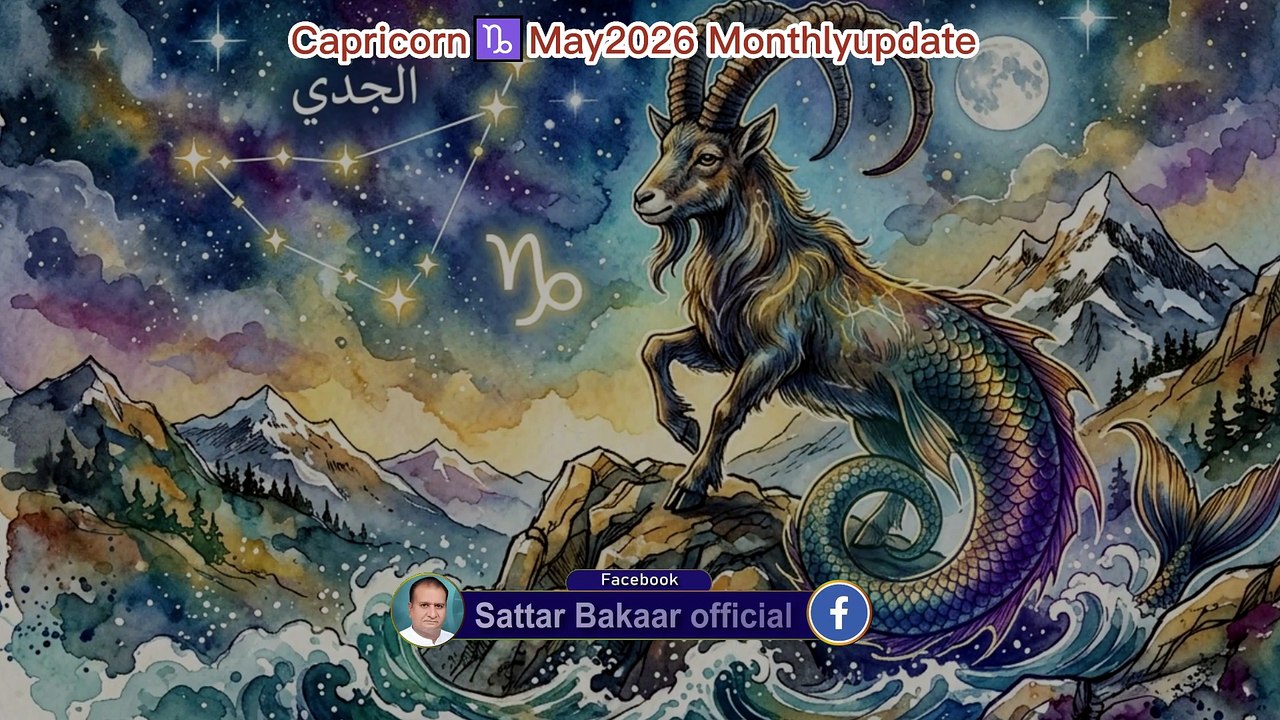Capricorn♑May2026Monthlyupdate #horoscope #viralvideos #career #zodiacsigns #viralvideo #Health #Decision #Money #sattar_Bakaar_official