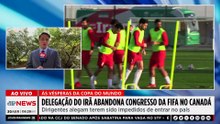 Delegação do Irã abandona congresso da Fifa no Canadá