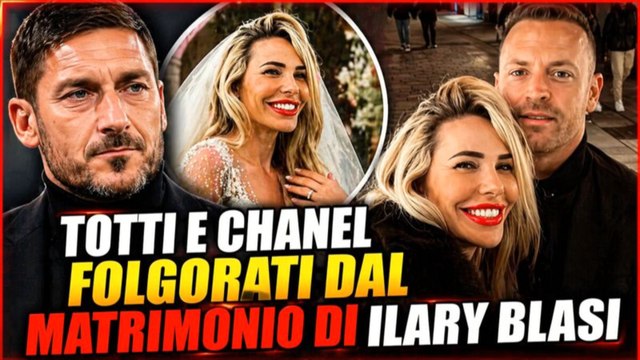 “Si risposa” Ilary Blasi, cosa hanno fatto Totti e Chanel
