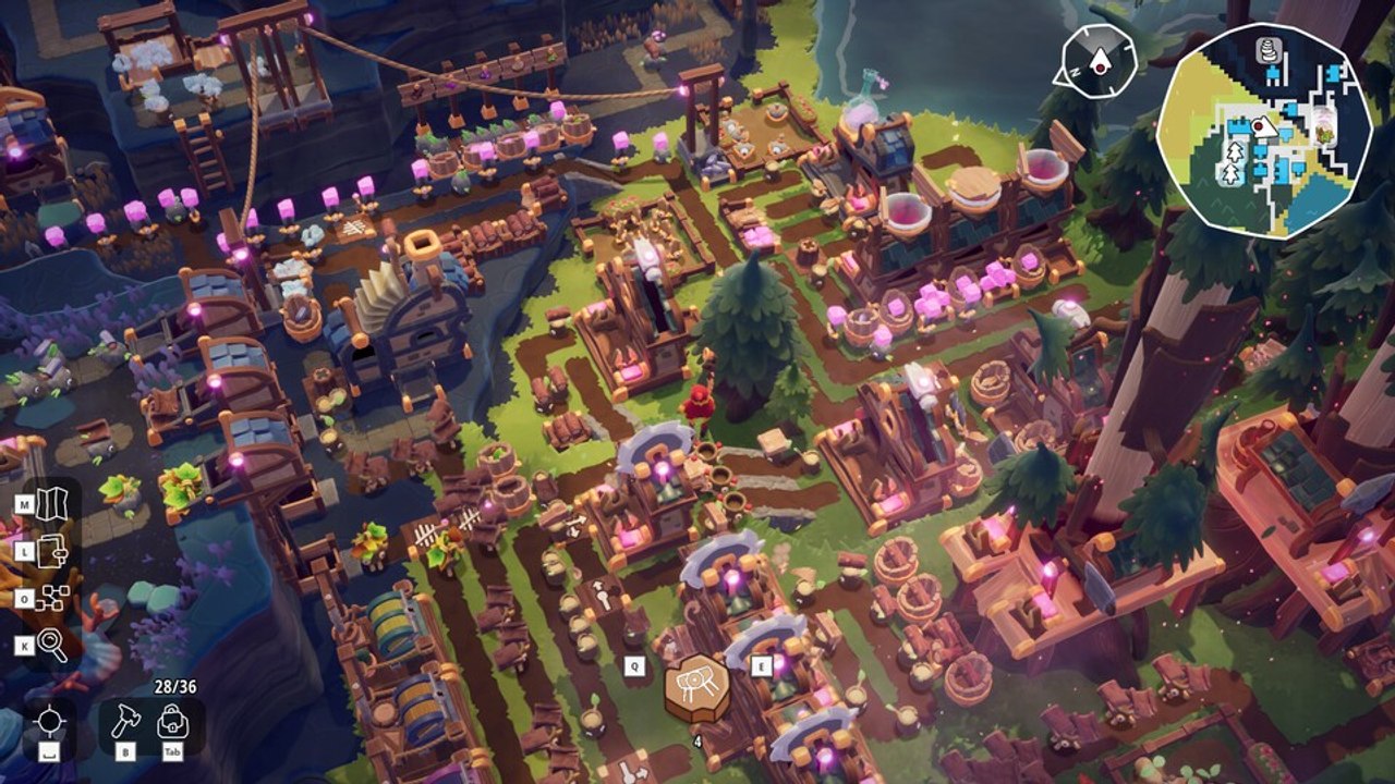 Oddsparks: An Automation Adventure erinnert an Satisfactory mit kleinen Fantasy-Wichteln