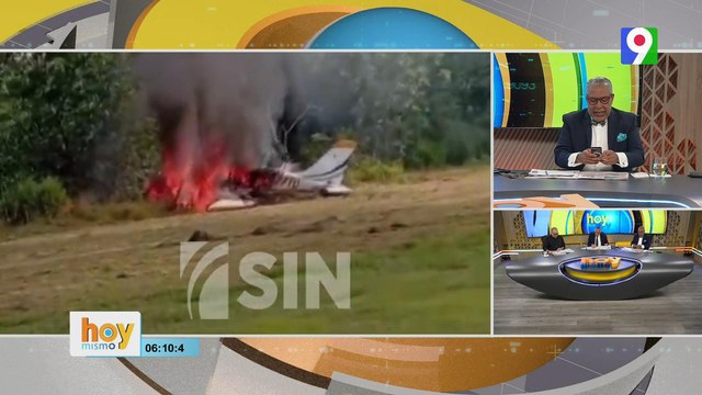 ¡Tragedia! Dos pilotos heridos tras lanzarse de avioneta por explosión | Hoy Mismo
