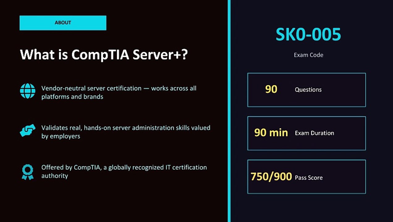 CompTIA Server+  Certification Building Strong Server Administration Skills  Strengthening Your Career in IT Infrastructure