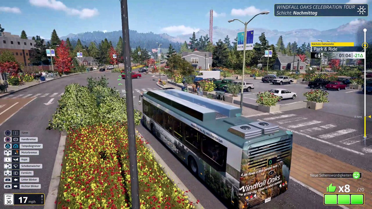 Bus bound: eine upgrade-tour durch windfall oaks