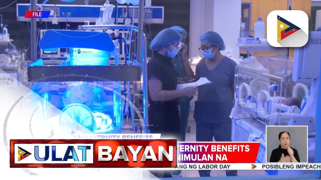 Mas pinalawak na maternity benefits ng PhilHealth, sinimulan na