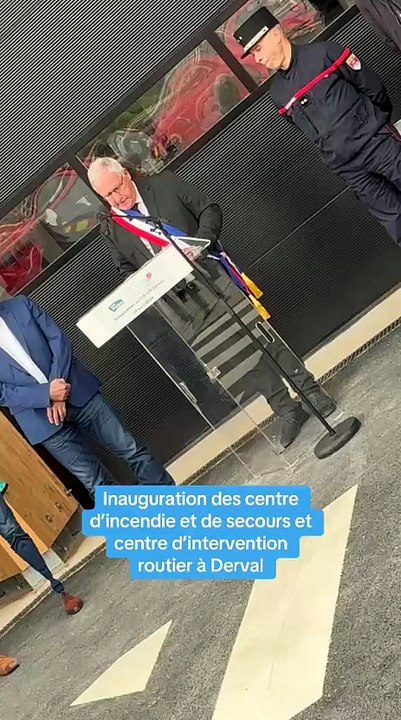 Ouverture des Centre d'incendie et de secours et Centre d'intervention routier à Derval