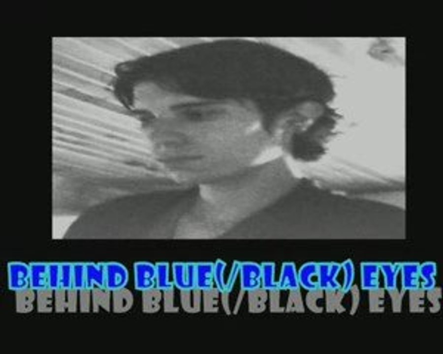 Behind black eyes