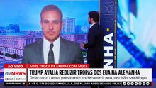 Trump diz que avalia reduzir tropas dos EUA na Alemanha