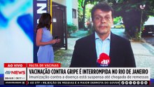 Vacinação contra gripe é interrompida no RJ
