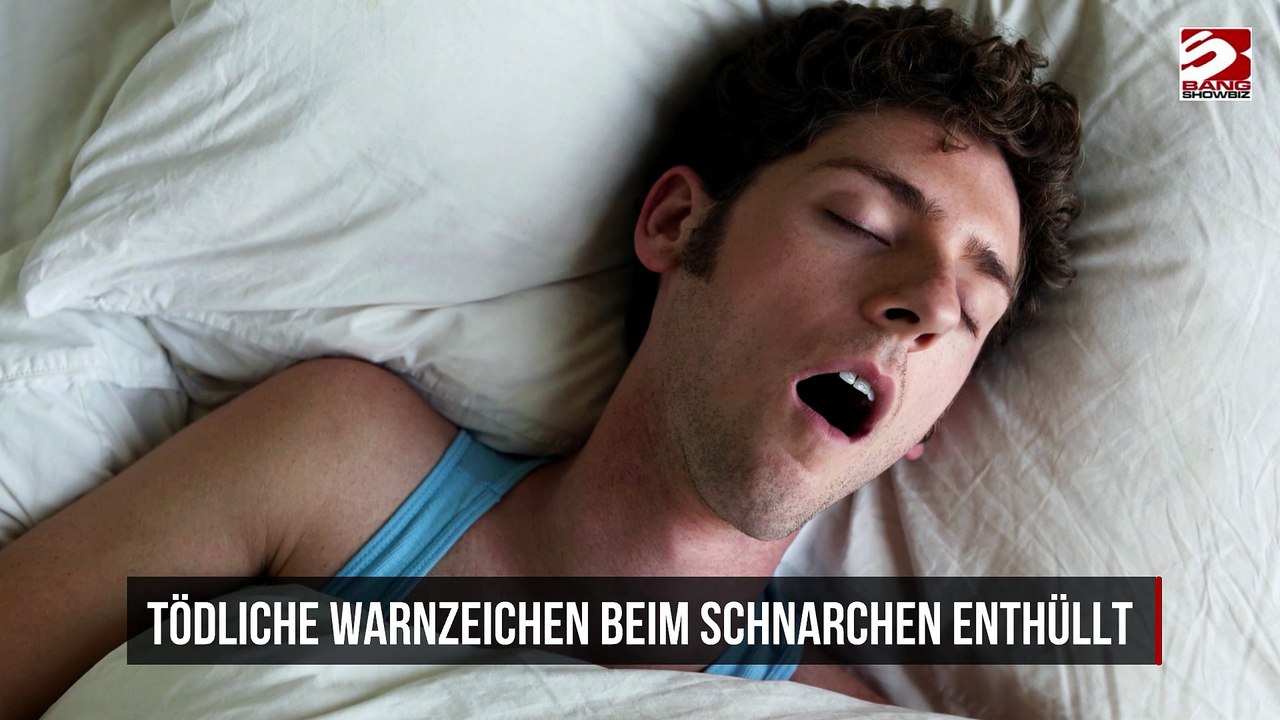 Tödliche Warnzeichen beim Schnarchen enthüllt
