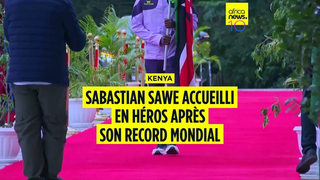 Kenya : Sabastian Sawe accueilli en héros après son record mondial