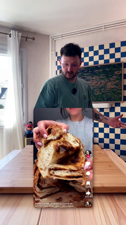 TikTok décide de ce que je mange - Pain spéculos #trend #feed #foodhack