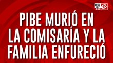 Delincuente murió en la comisaría y la familia causó destrozos en el lugar