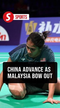 Malaysia fall to China in Uber Cup quarter-finals