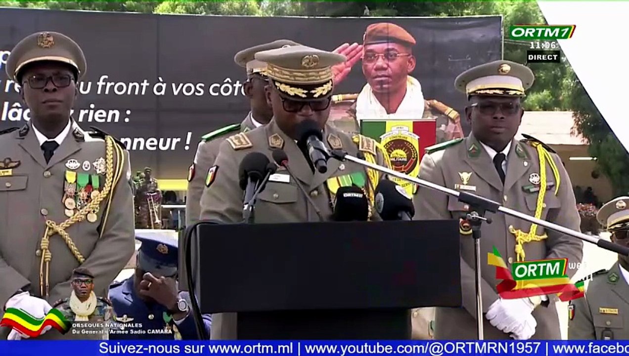 « C’est en étant sur sa natte de prière de fajr que le général Sadio Camara a été attaqué chez lui », selon le général Ali Boi Diarra