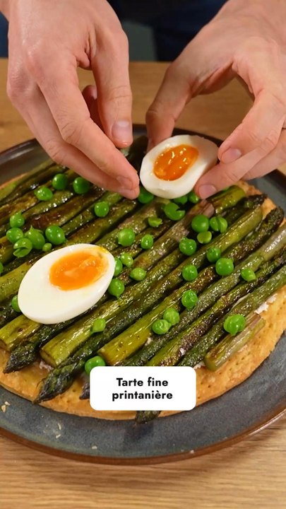 Teaser tarte fine printaniere
