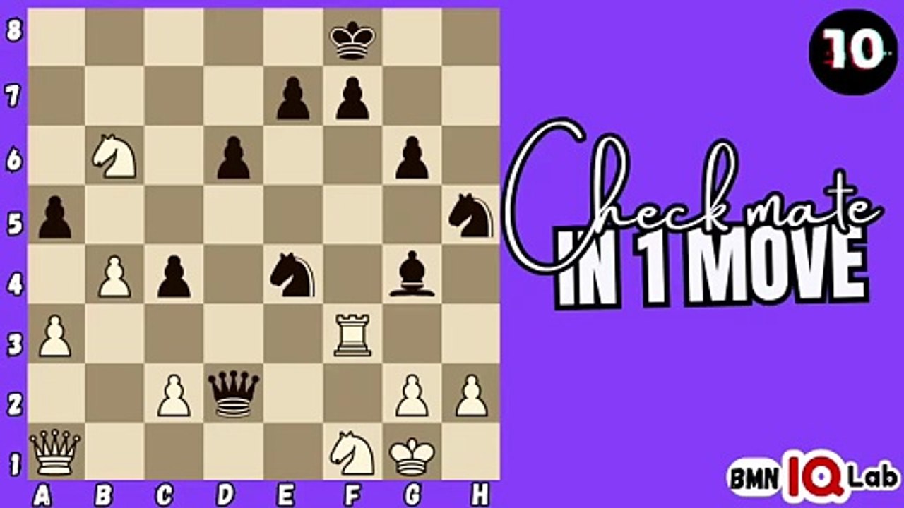 #ChessTactics 🥷✨️ Can you checkmate in 1 move? (Part 81) (White to play)♟️