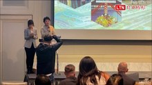 出席台中美國商會演講餐會  美商當盧秀燕面提軍購