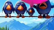 Bro broke the gravity engine 💀⏳ (Cartoon Physics) #talkingbirds