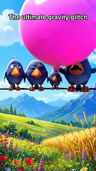 Bro broke the gravity engine 💀⏳ (Cartoon Physics) #talkingbirds