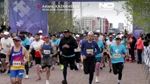آلاف يشاركون في سباق الجري من أجل التوحد في أستانا دعما للدمج