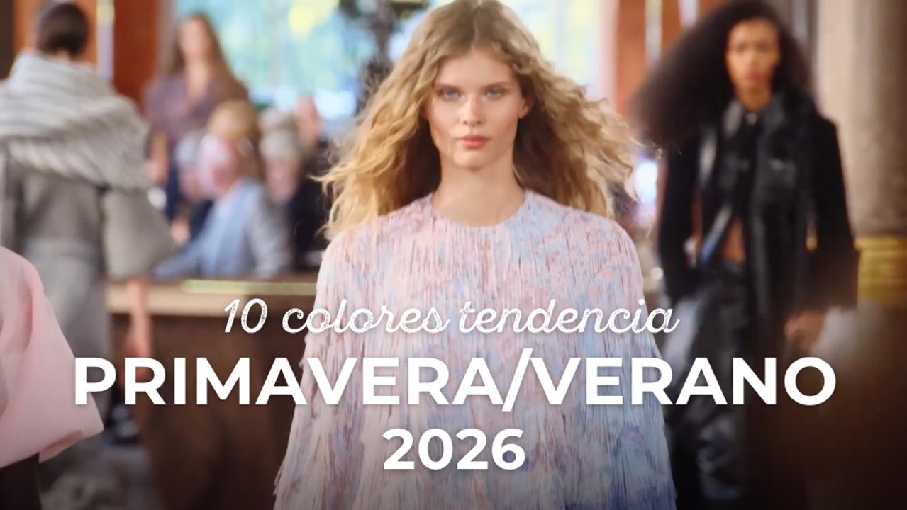10 colores tendencia primavera/verano 2026