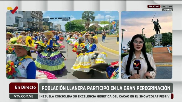 Peregrinación nacional por una Venezuela en paz y libre de sanciones demuestra la unidad del pueblo