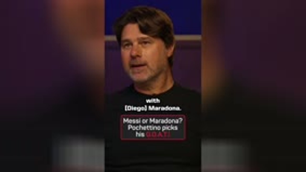 Messi or Maradona? Pochettino asked to name Argentina's G.O.A.T.