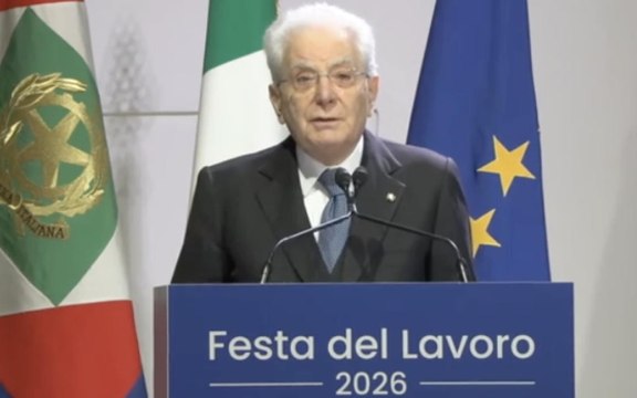 Mattarella, Primo Maggio: troppe morti sul lavoro. Va fatto di più