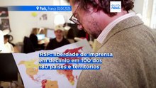 Repórteres sem Fronteiras: Liberdade de imprensa a nível mundial atingiu nível mais baixo dos últimos 25 anos