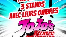 Trouve les 3 stands dans JOJO'S BIZARRE ADVENTURE avec leurs ombres