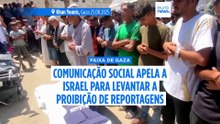 Empresas de media apelam a Israel para permitir acesso a Gaza aos jornalistas estrangeiros