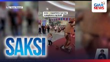 Batang babae, hataw sa sayawan kasama ang statue man sa isang mall | Saksi