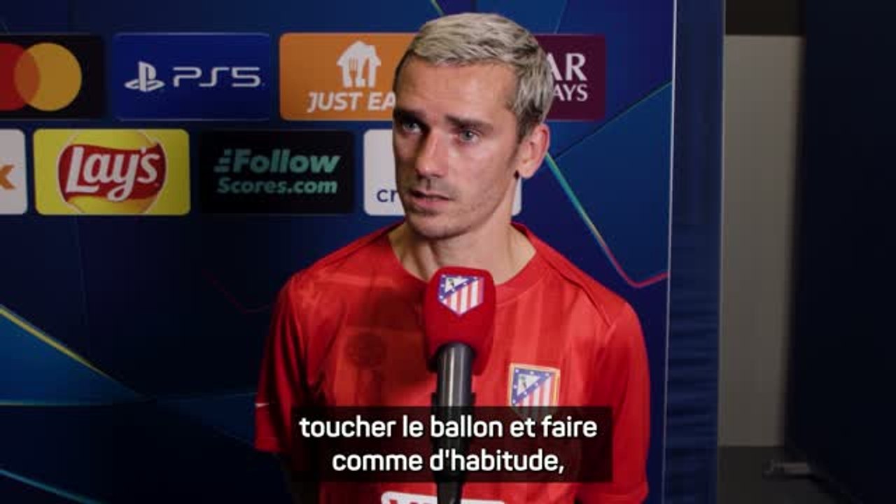 Atlético - Griezmann : “Beaucoup d’émotion mais j’ai essayé de jouer comme d’habitude”